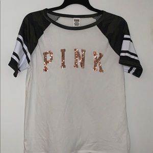 champagne sequence t-shirt